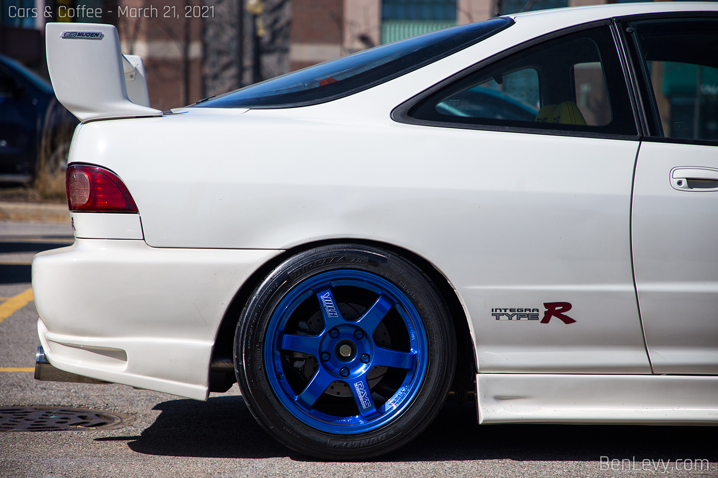 Rear Quarter of Acura Integra Type-R