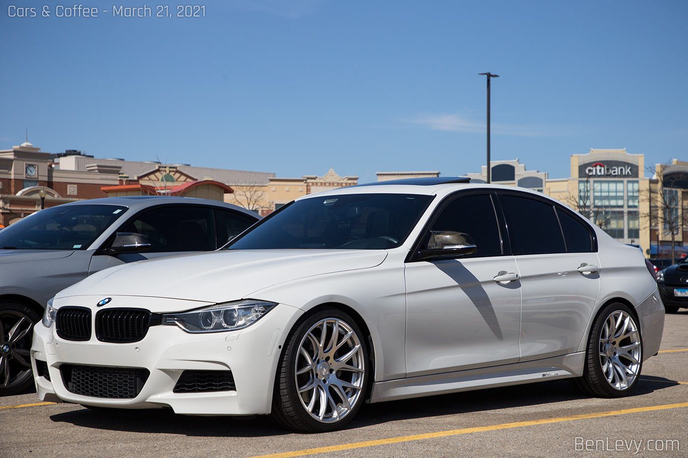 White BMW 3 Series Sedan