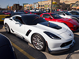 White C7 Corvette Z06