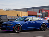 Blue Dodge Charger SRT-8 Super Bee
