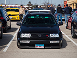 Black Mk3 VW Jetta GT