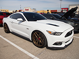 White S550 Ford Mustang GT