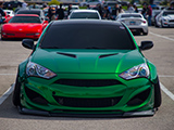 Front of Widebody Hyundai Genesis Coupe