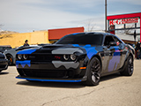 Black Challenger R/T with Camo Graphics
