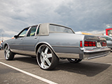 Grey Chevrolet Caprice Classic Donk