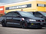 Black Volkswagen Jetta GLI with APR Upgrades
