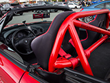 Blackbird Fabworx Roll Bar in NB Miata