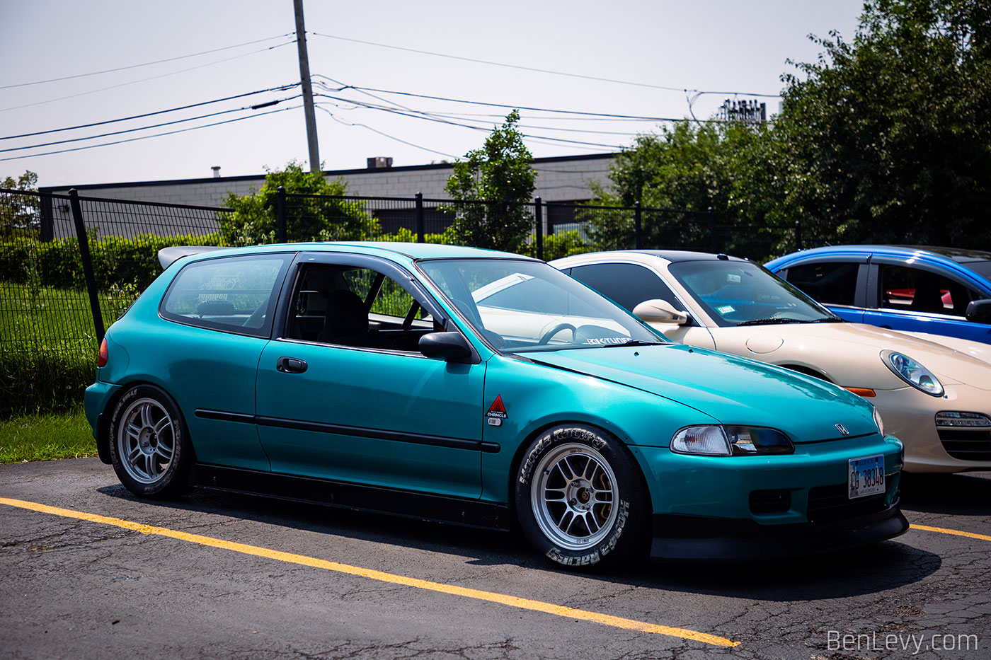 Teal EH3 Honda Civic