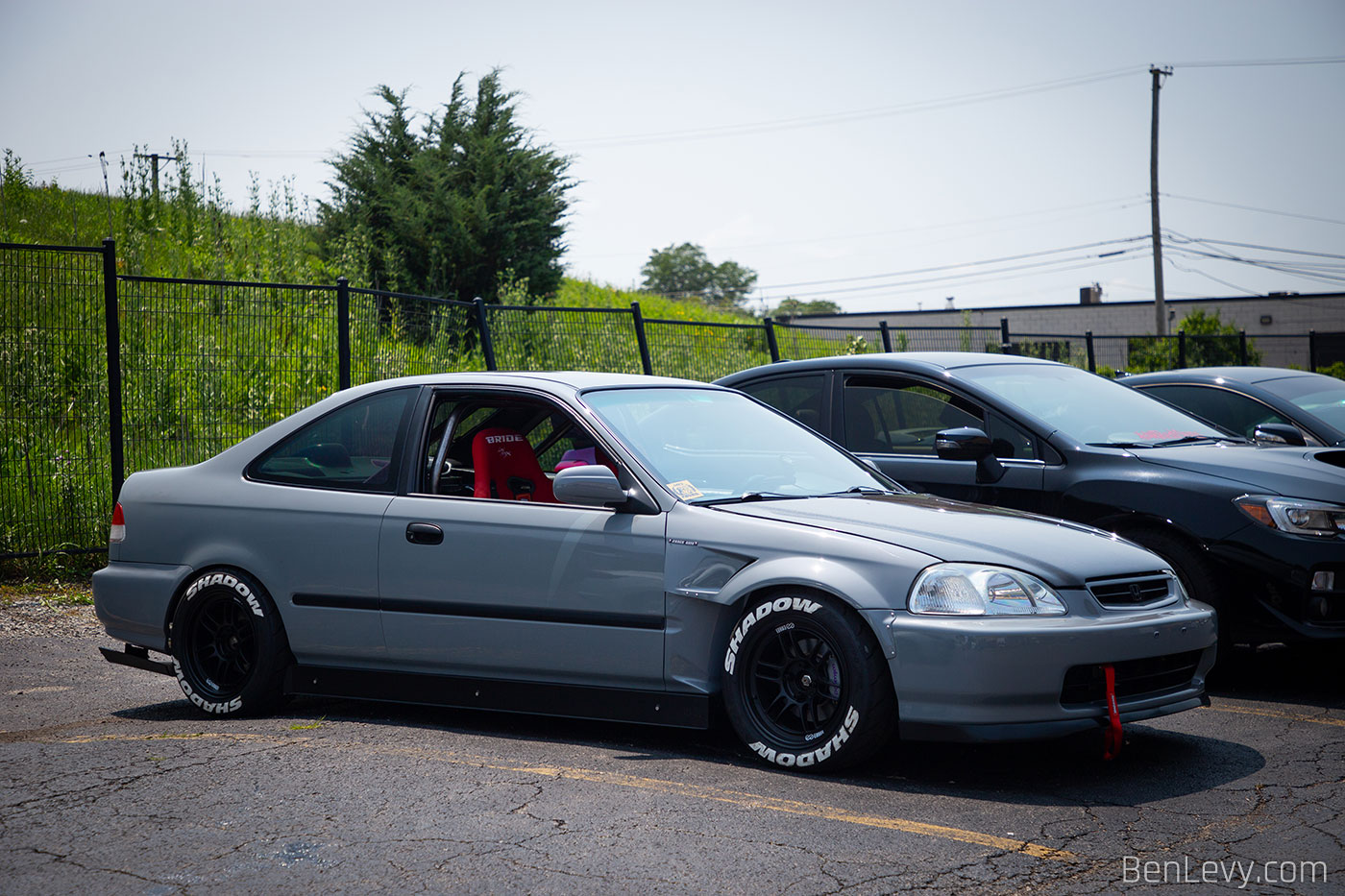 Cement Grey 97 Civic Coupe