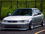 Bagged Honda Civic Sedan at Chicago Auto Pros