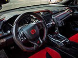 Mugen Steering Wheel in Civic Type-R