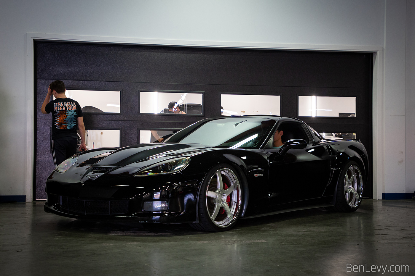 Black C6 Corvette Z06