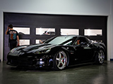 Black C6 Corvette Z06
