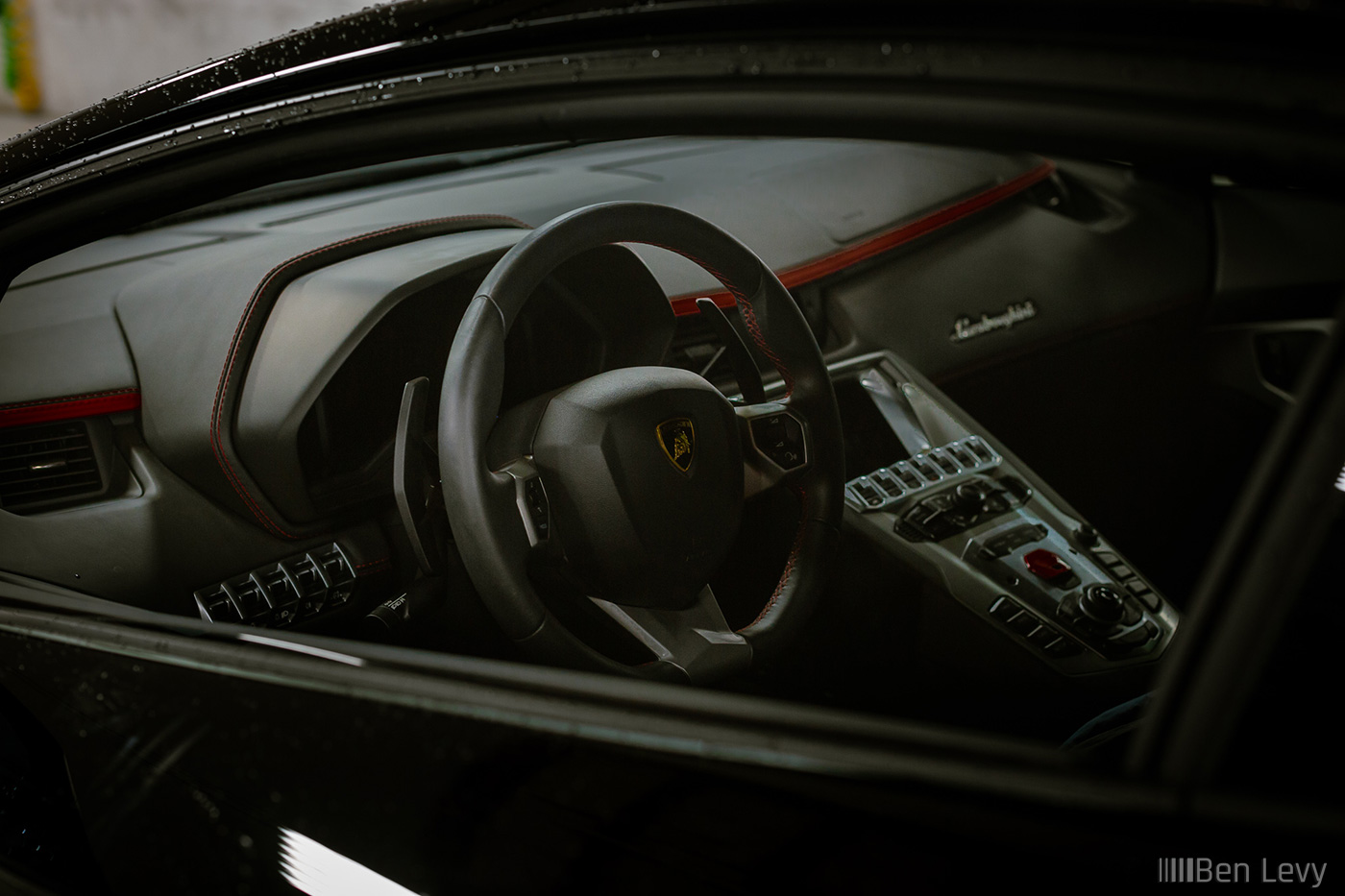 Lamborghini Aventador S Steering Wheel
