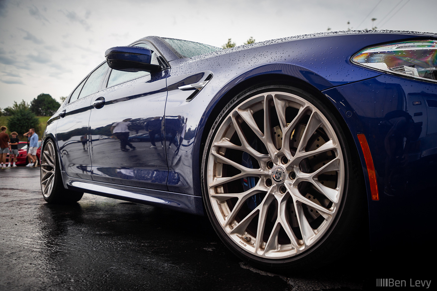 HRE S200 Wheels in Silver on F90 BMW M5