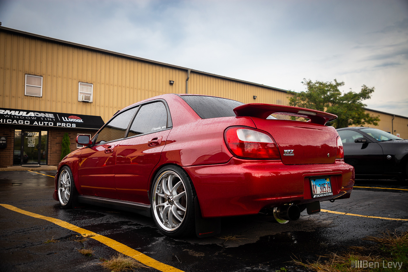 Chris's Red Subaru WRX
