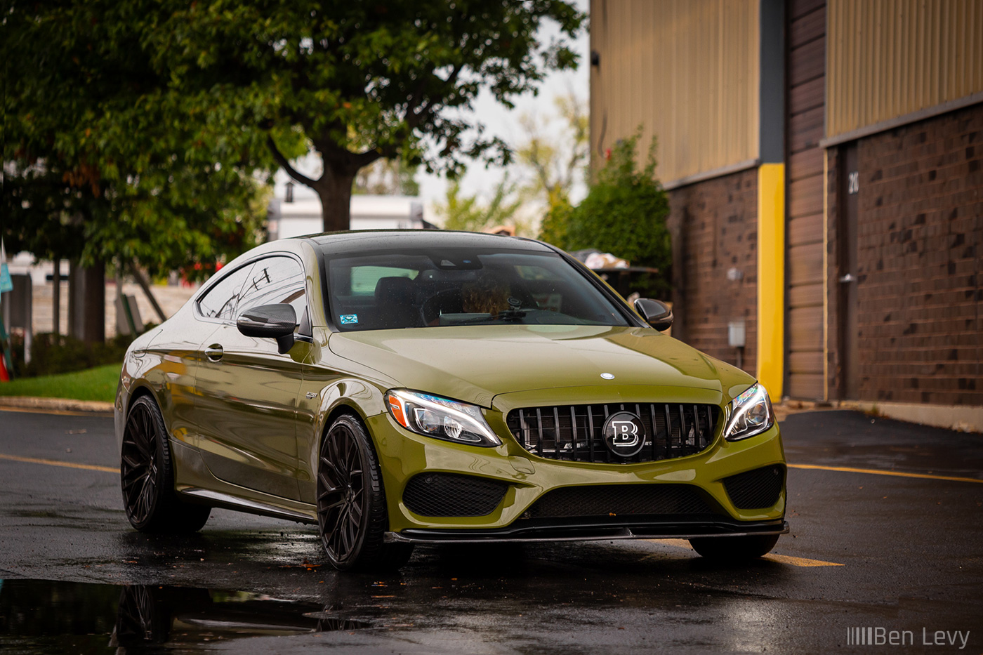 Mercedes-Benz AMG C43 Coupe with Army Green Wrap