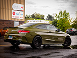 Green Wrap on AMG C43 Coupe