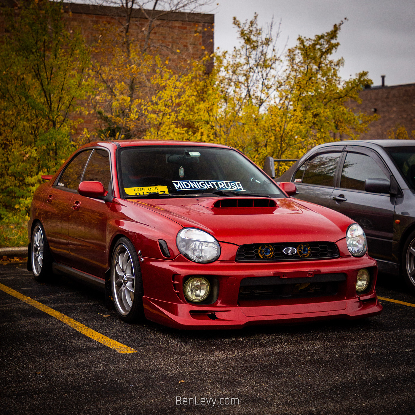 Bugeye WRX in the Parking Lot