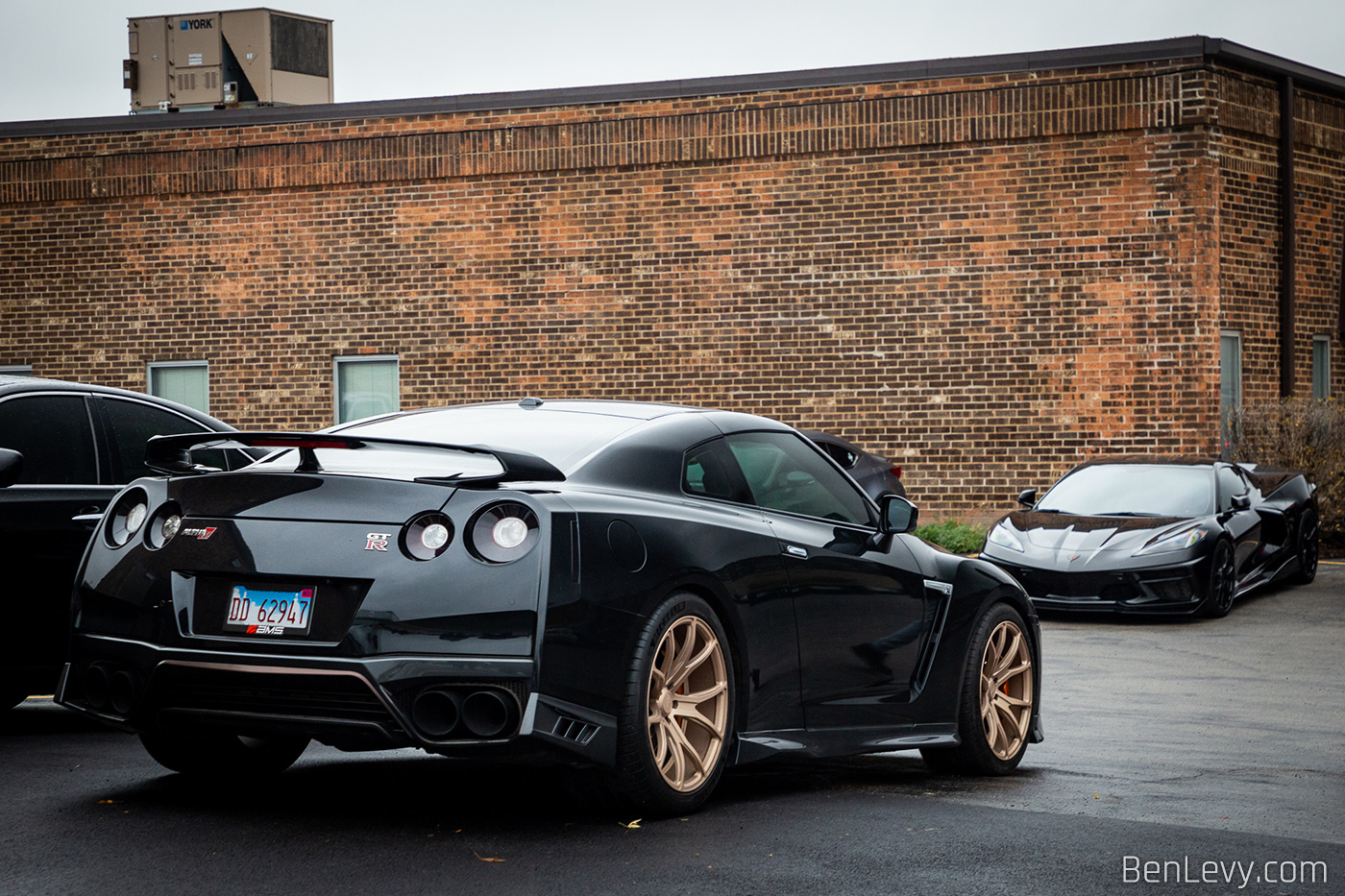 Blacked Out Nissan GT-R