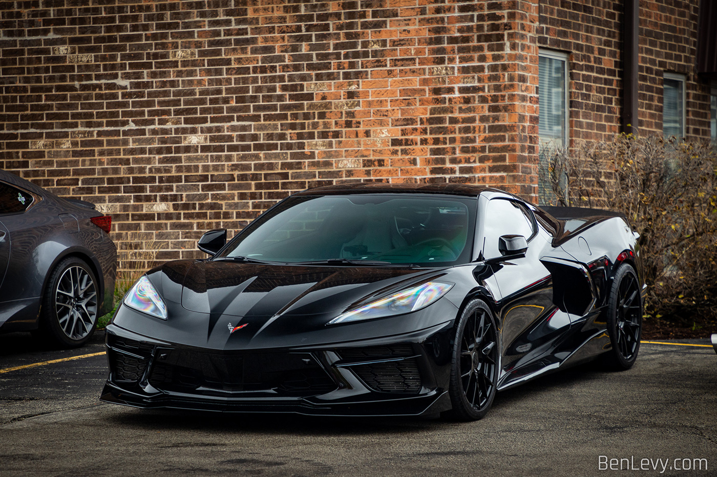 All Black Chevrolet Corvette - BenLevy.com