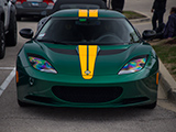 Lotus Evora S in Motorsport Green Metallic