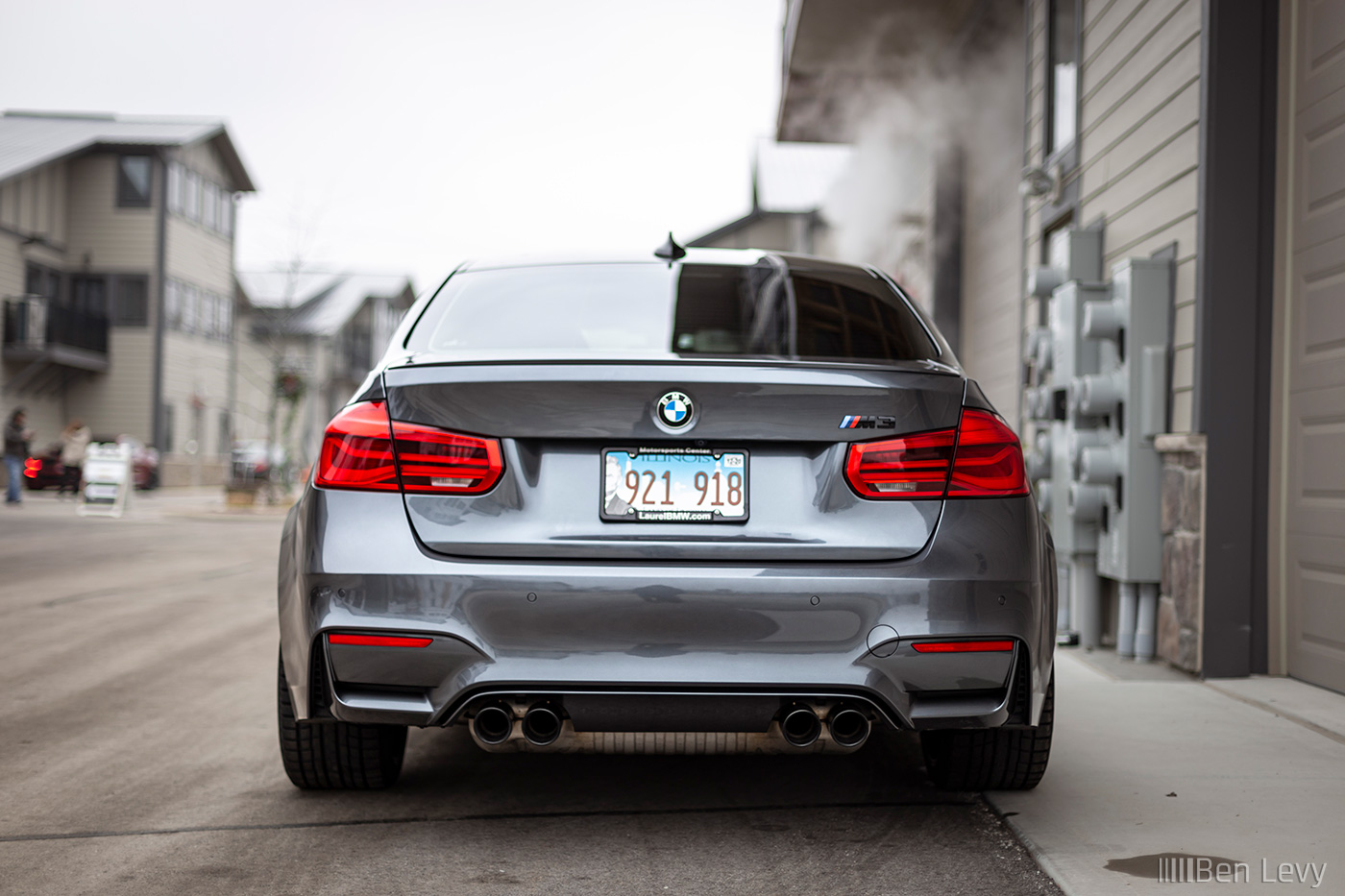 Rear of BMW M3 F80