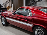 Red Ford Mustang Shelby GT500