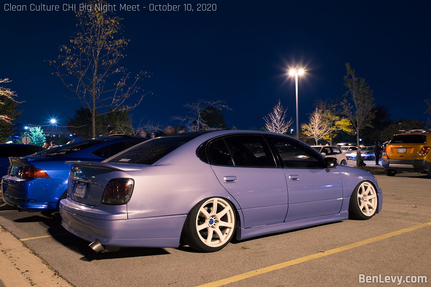 Purple Lexus GS