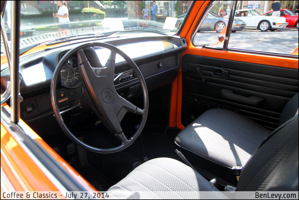 VW Beetle Interior