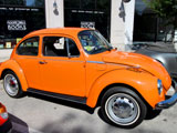 Orange VW Beetle