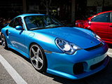 Minerva Blue Porsche 911 Turbo