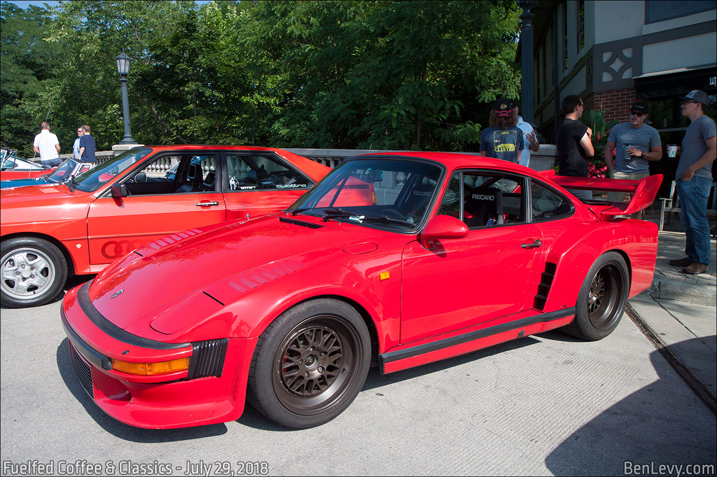 Red Slantnose Porsche 911