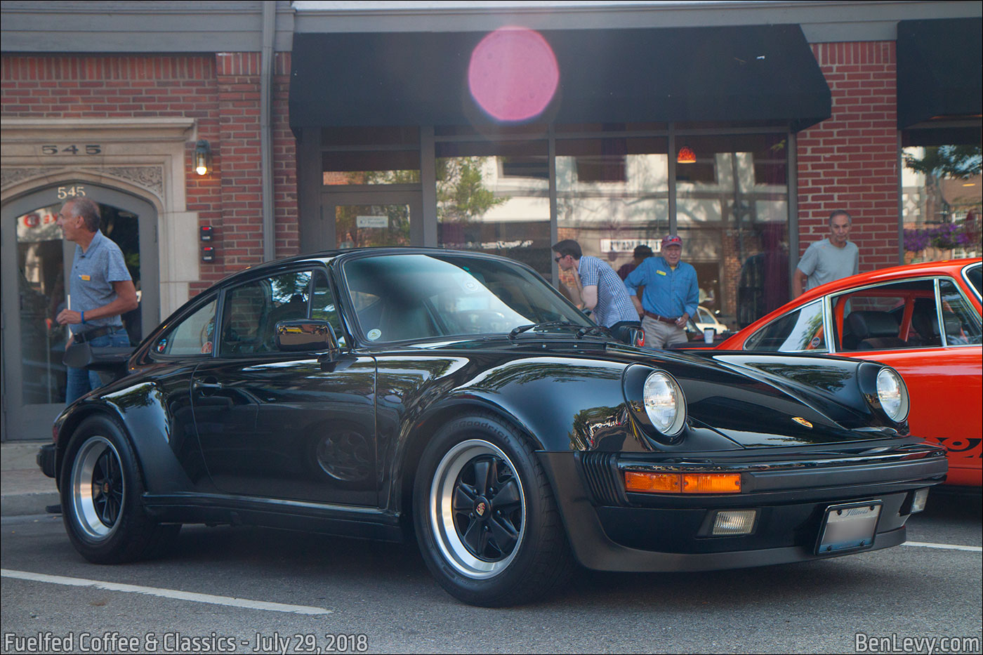 Black Porsche 911 Turbo