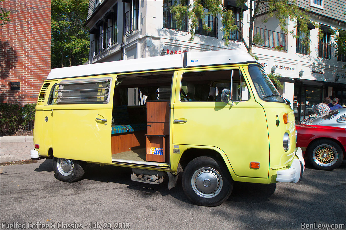 Yellow VW Bus