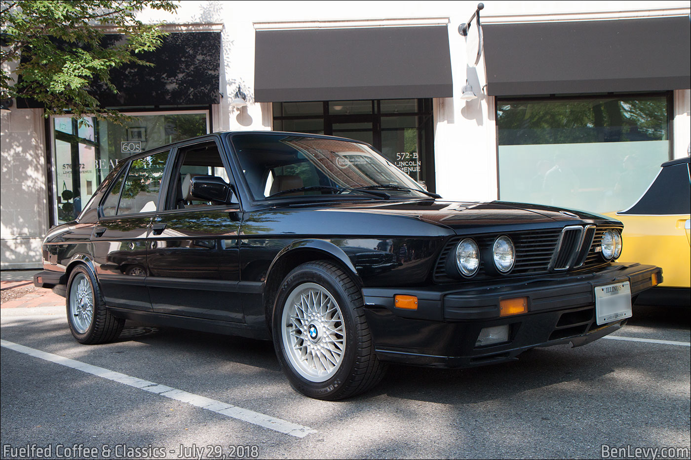 Black E28 BMW M5 - BenLevy.com