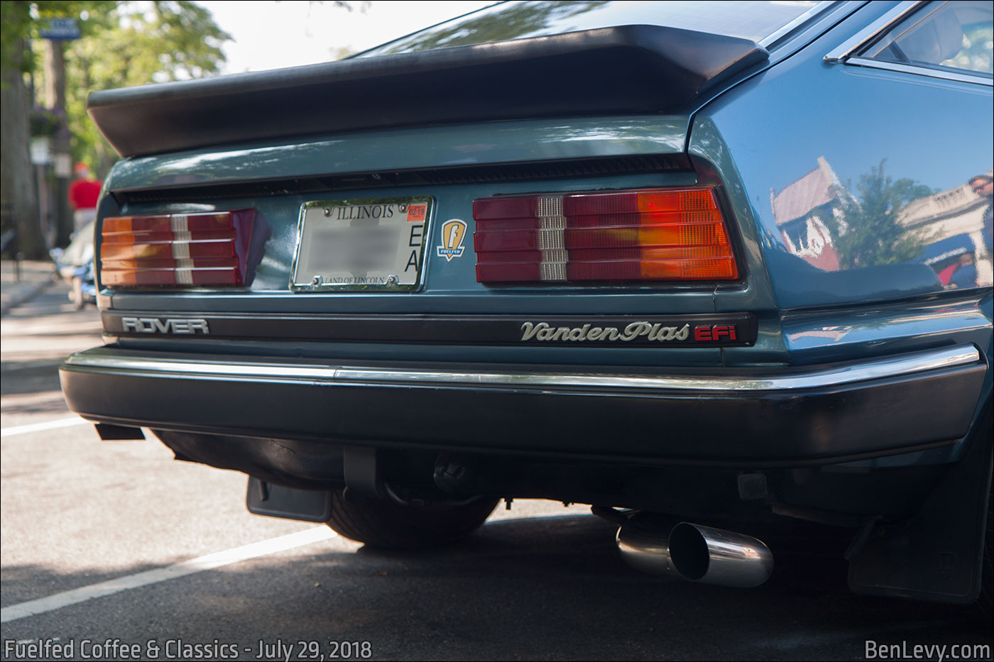 Rover Vanden Plas rear-end