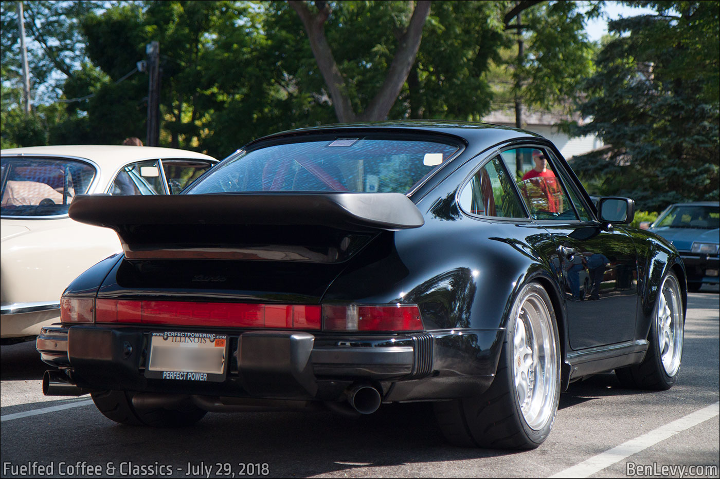 Black Porsche 911 Turbo