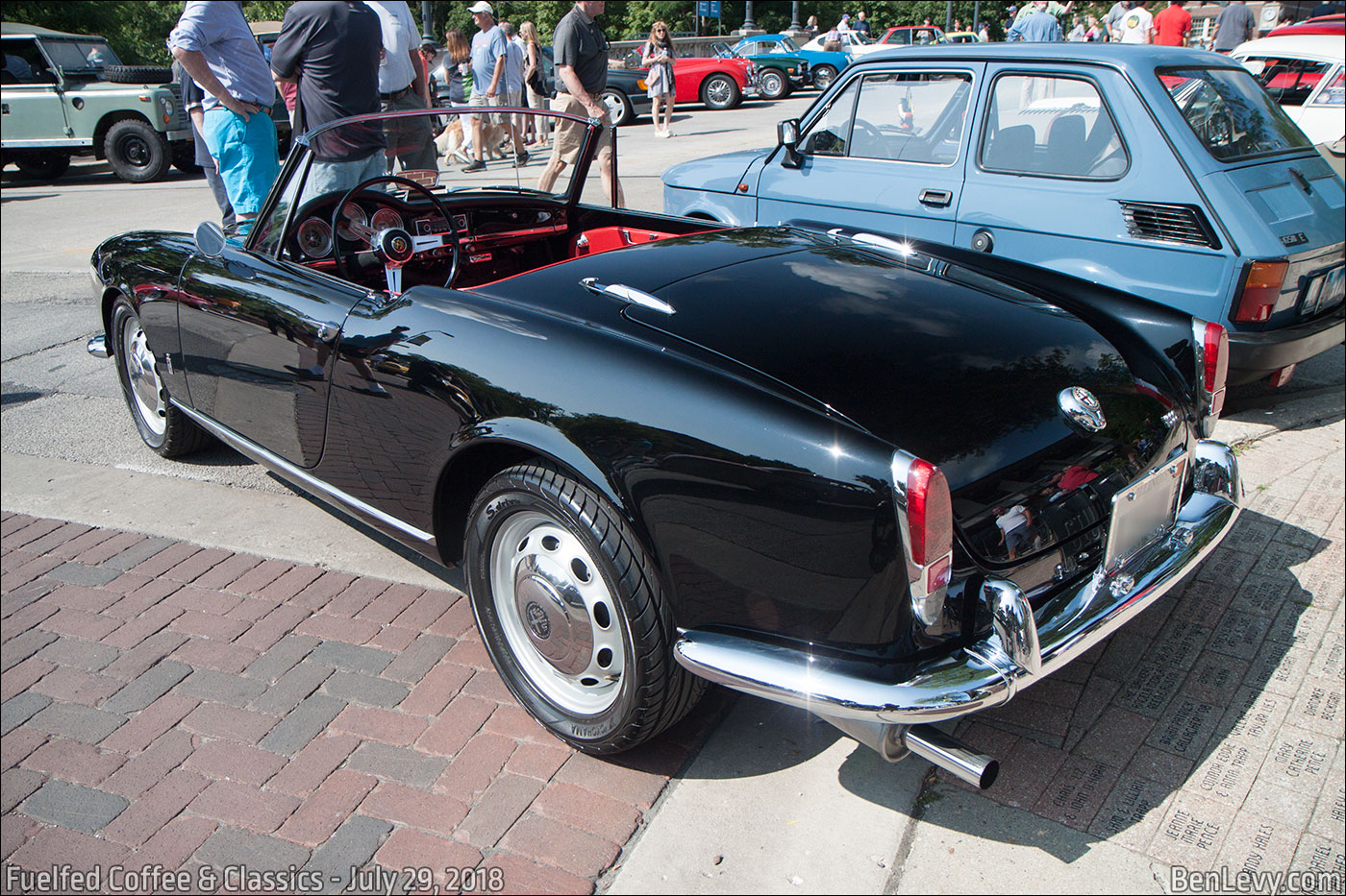 Red Alfa Romeo Giulietta Spider Veloce