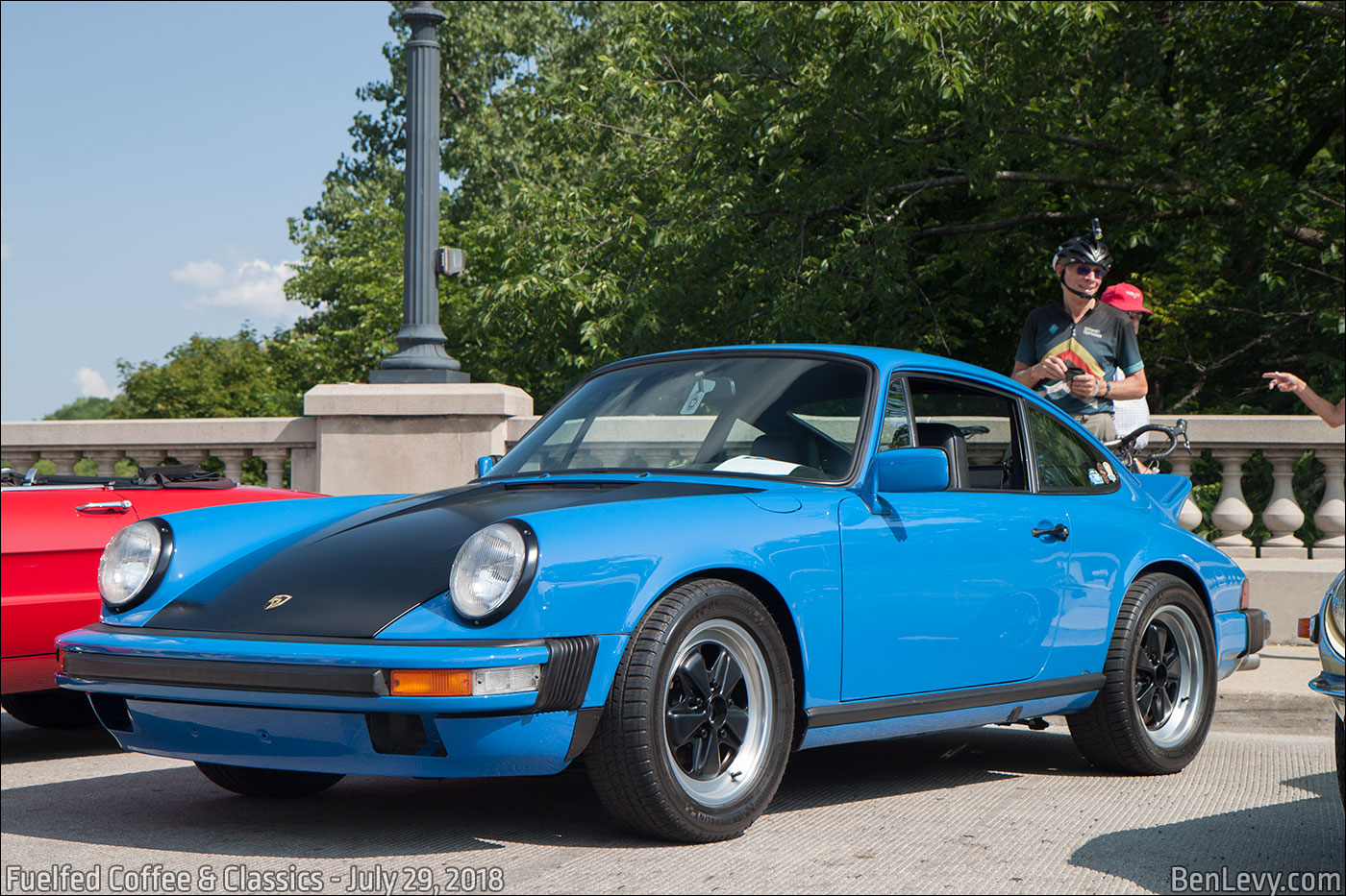 Blue 1976 Porsche 911 S