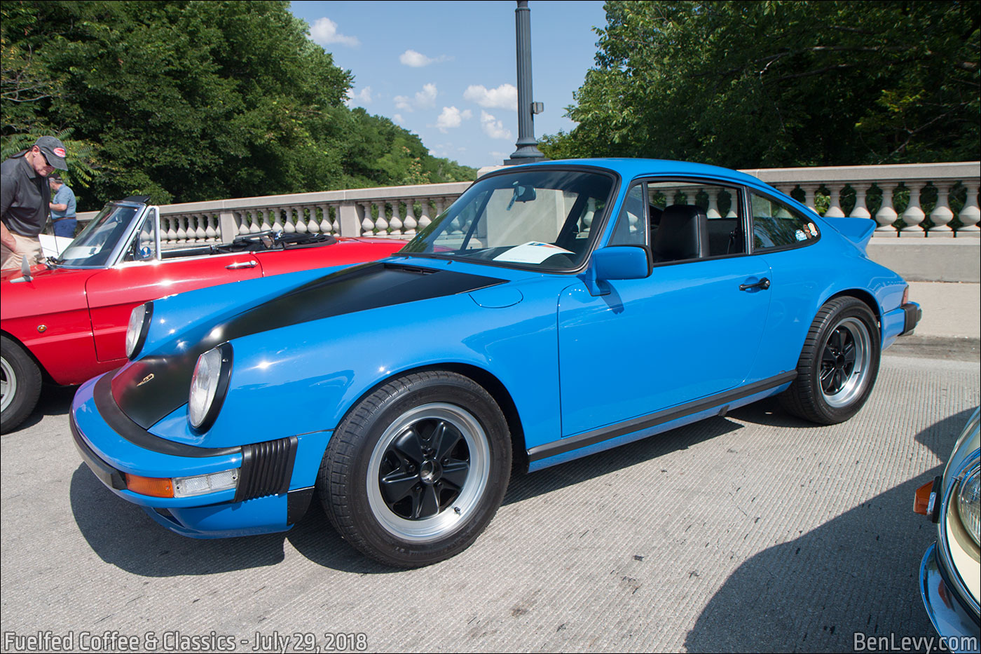 Blue 1976 Porsche 911 S