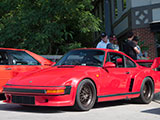 Red Slantnose Porsche 911