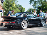 Black Porsche 911 Turbo