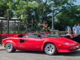 Red Lamborghini Countach S