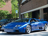 Blue Lamborghini Diablo