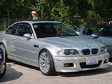 Silver E46 BMW M3