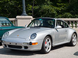 Silver Porsche 911 C4S