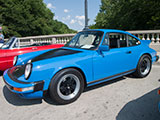 Blue 1976 Porsche 911 S