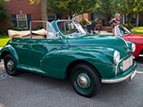 Green 1950 Morris Minor MM Series