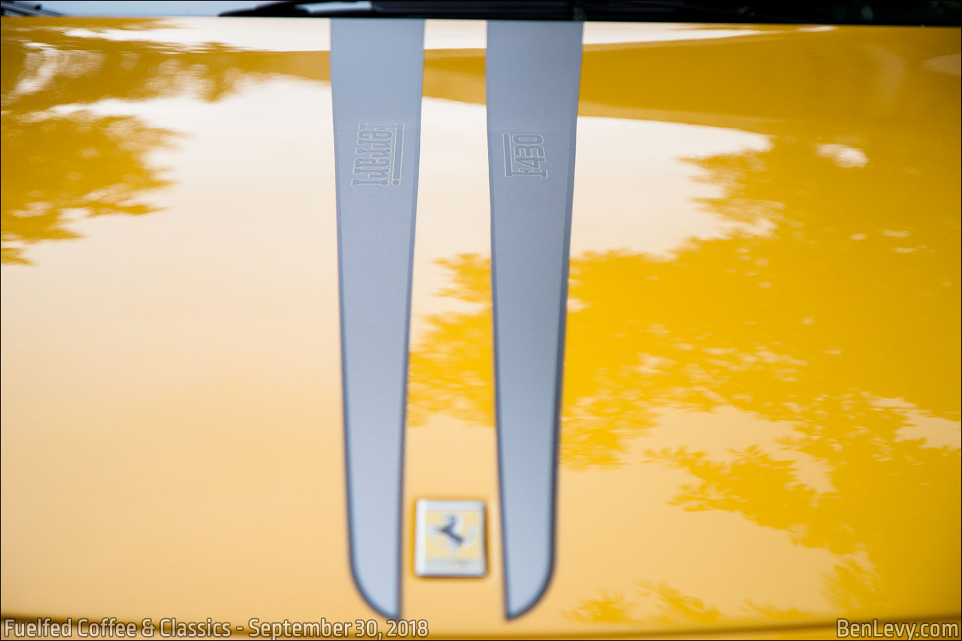Stripes on Ferrari F430